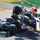 Max Verstappen and Lewis Hamilton crashed at the Italian Grand Prix